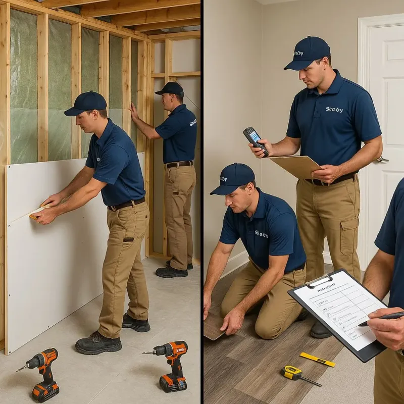 Repairs and Reconstruction process in Cullman County, AL